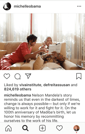 Michelle Obama_Nelson Mandela