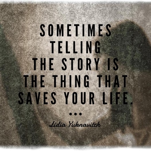 Lidia_sometimestellingthestory